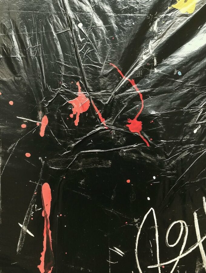 Chaotic Explosion of Abstract Colors