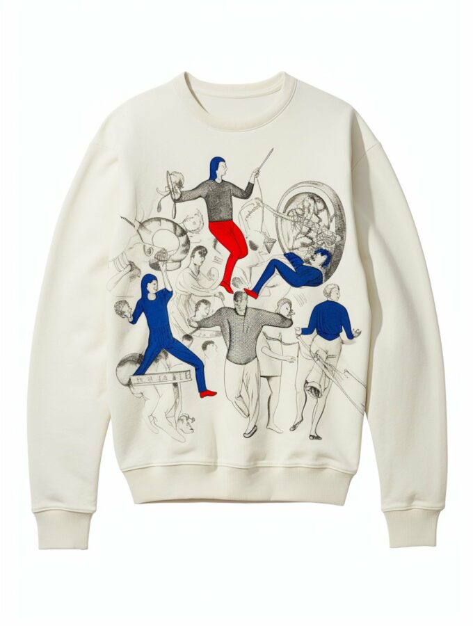 Dynamic Sketches Sports Illustrated Sweatshirt